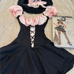 Pink and Black Women's Costume